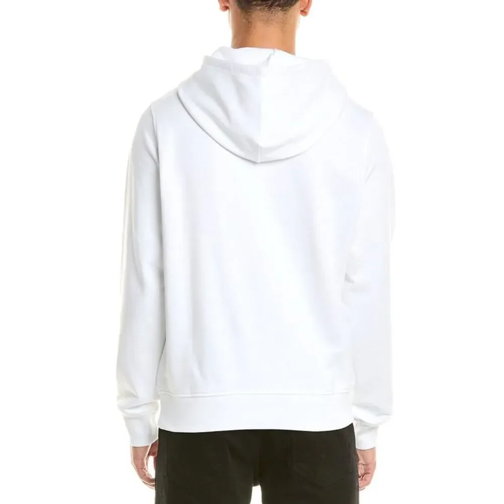 Diesel White Hoodie with Black Graphic - Picture 2 of 4